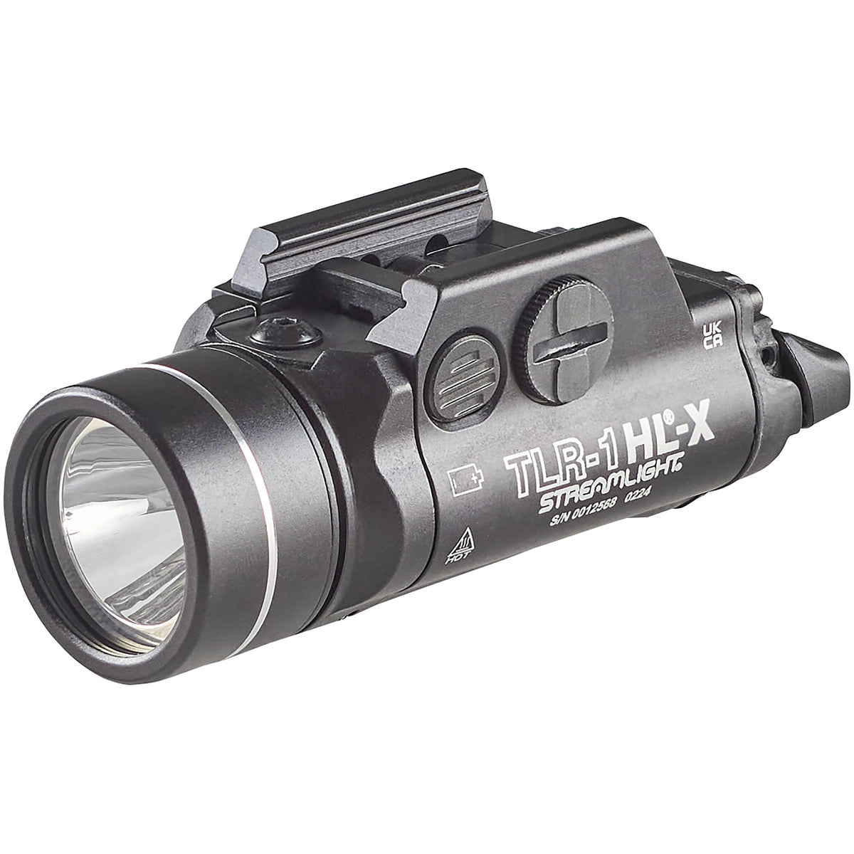 Streamlight TLR-1 HL-X Multi Fuel Weapon Light - Rail Mount - 1500 Lumens - 2 Battery Options