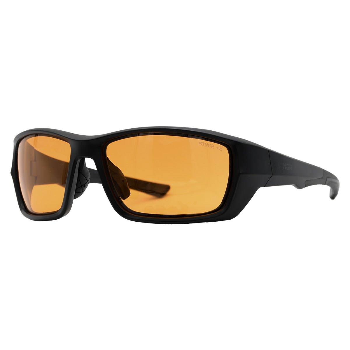 STNGR Alpine® BrightEdge Orange Shooting Glasses - w/ Smoke or Clear Lenses