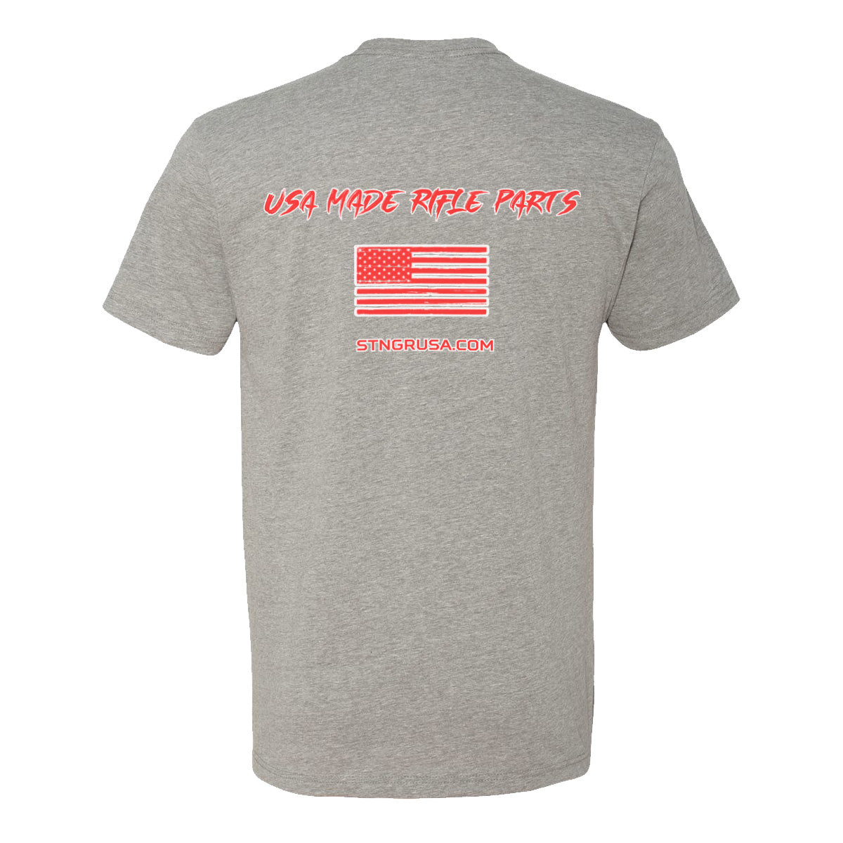 STNGR USA Patriot T-Shirt - Athletic Gray Heather Tri-Blend