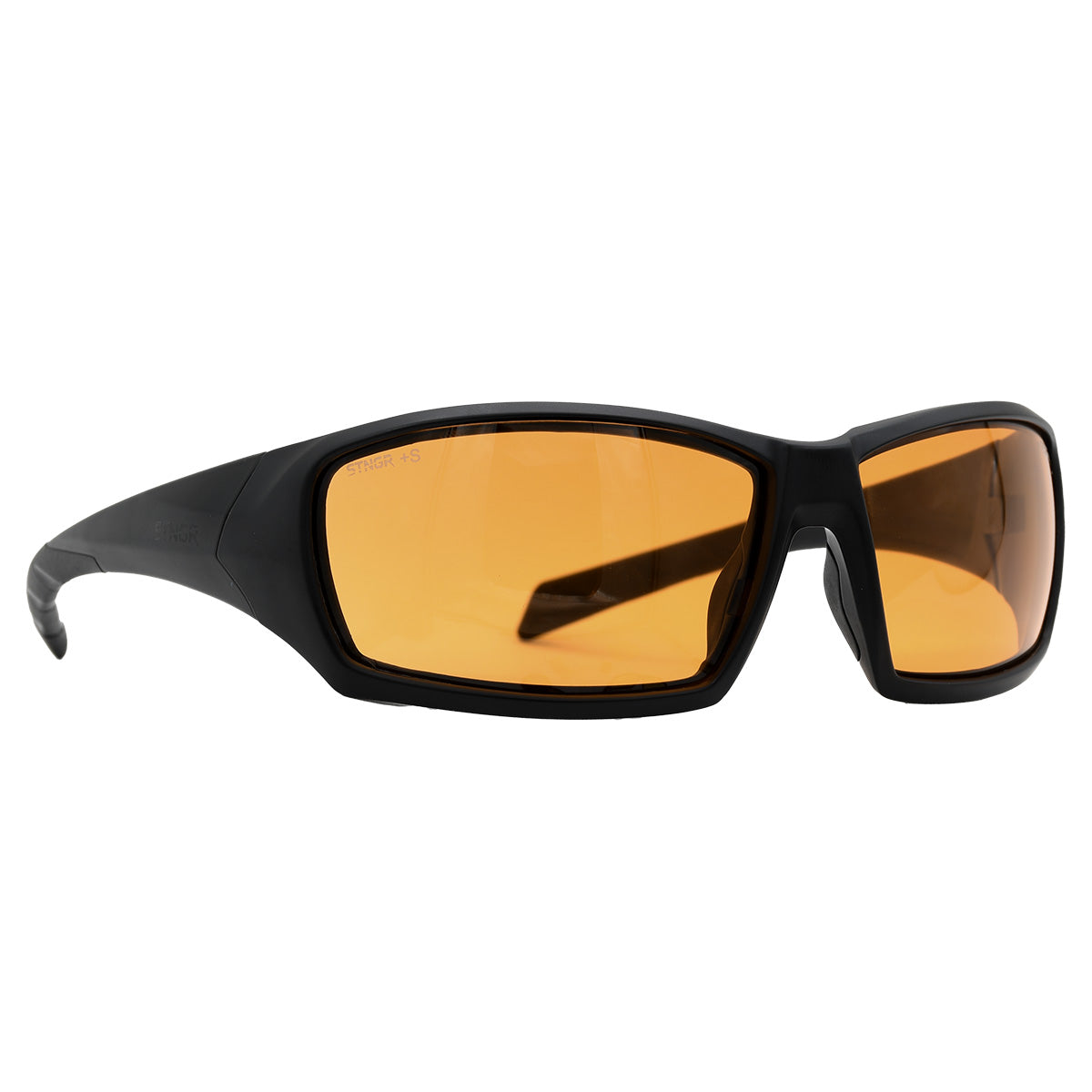 STNGR Ridge® BrightEdge Orange Shooting Glasses - w/ Smoke or Clear Lenses