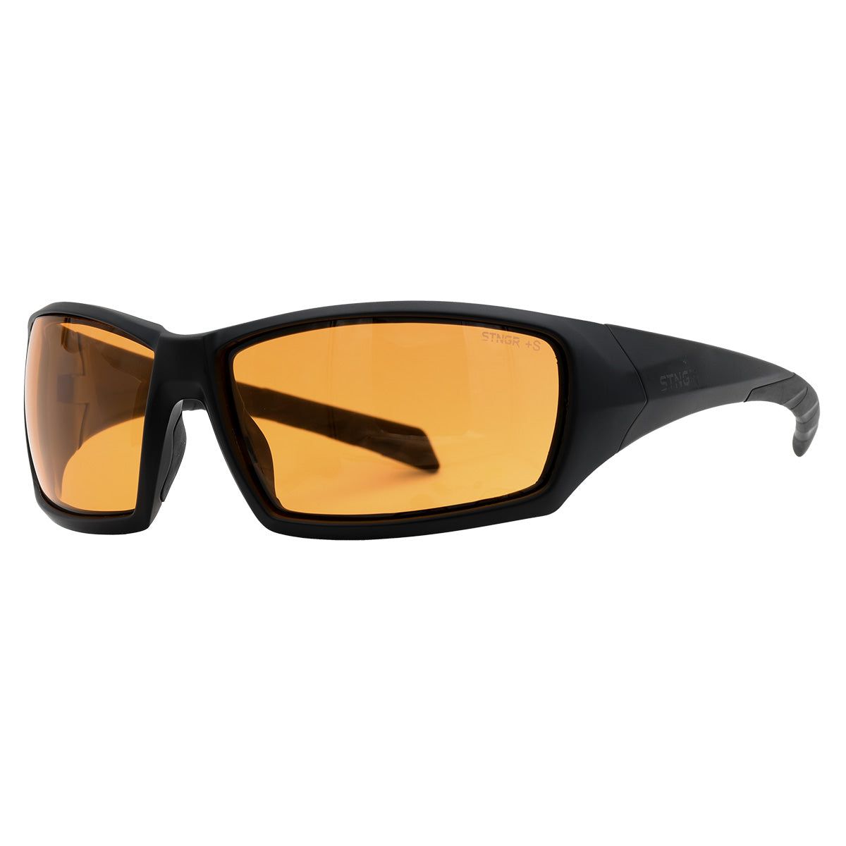 STNGR Ridge® BrightEdge Orange Shooting Glasses - w/ Smoke or Clear Lenses
