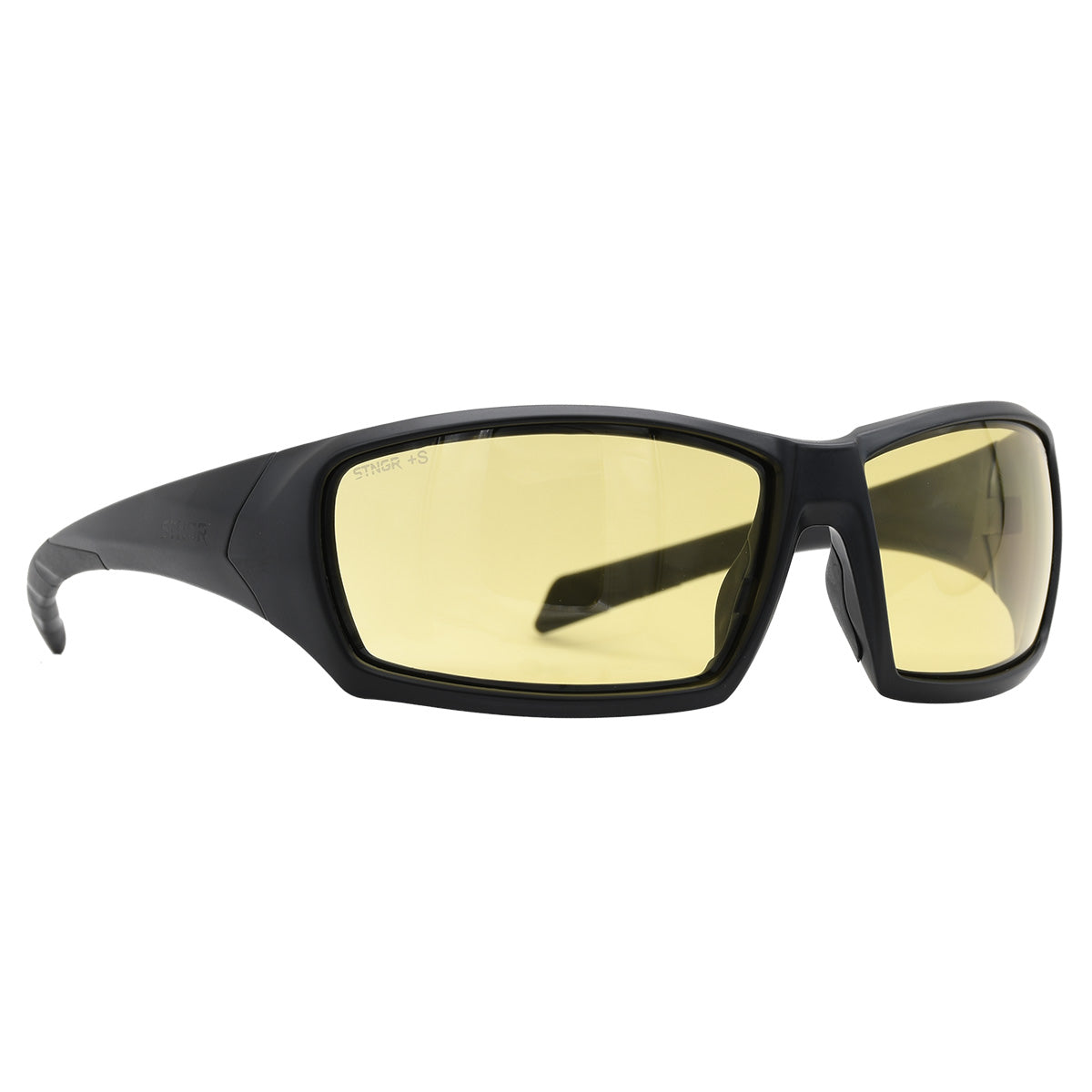 STNGR Ridge® BrightEdge Yellow Shooting Glasses - w/ Smoke or Clear Lenses