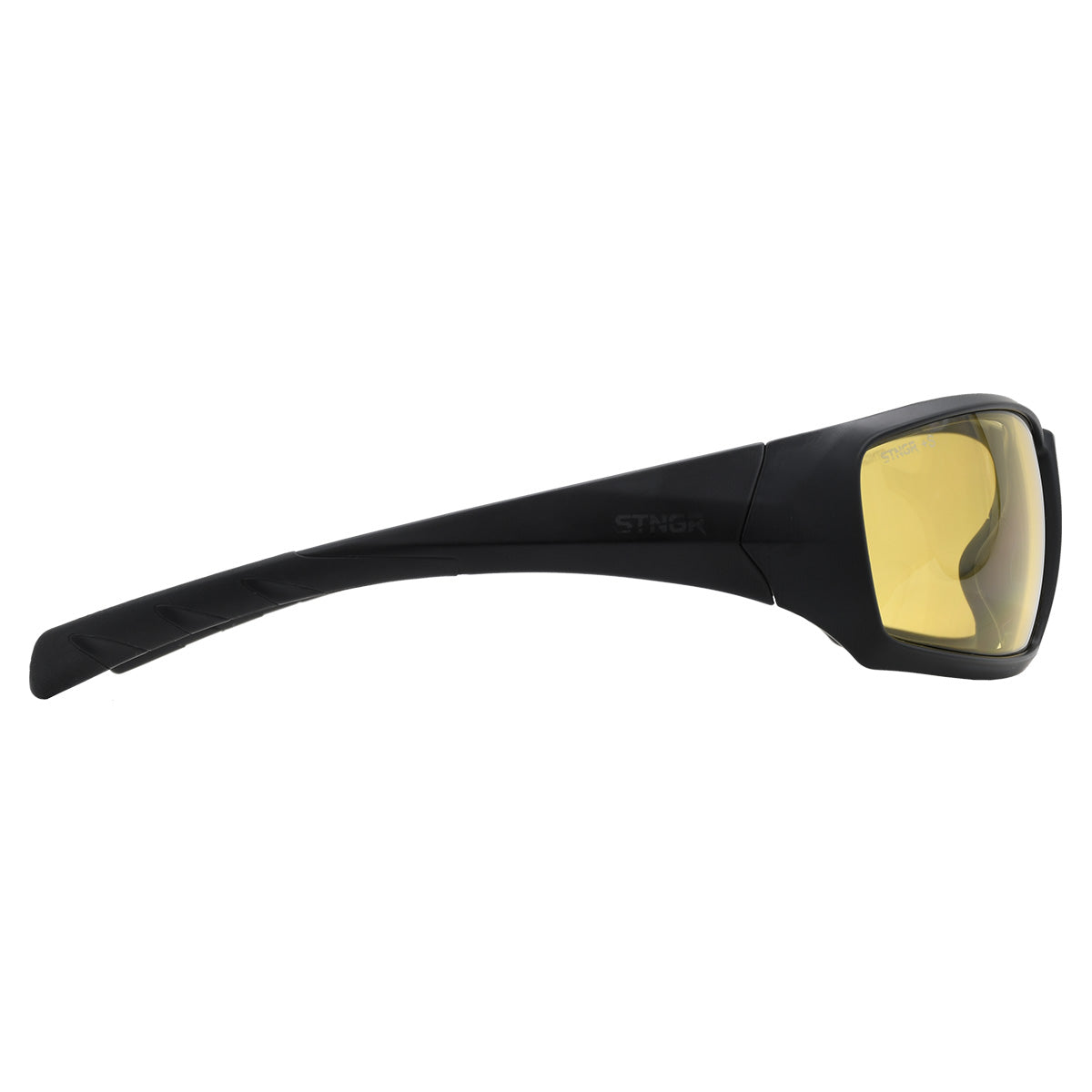 STNGR Ridge® BrightEdge Yellow Shooting Glasses - w/ Smoke or Clear Lenses