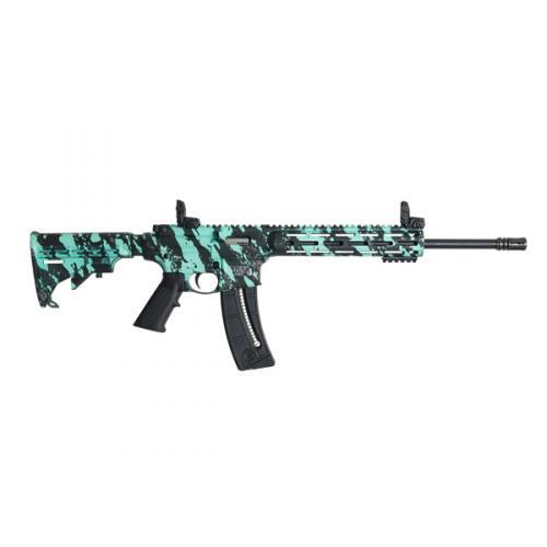 M&P15-22 SPORT RIFLE .22LR ROBIN'S EGG BLUE PLATINUM FINISH