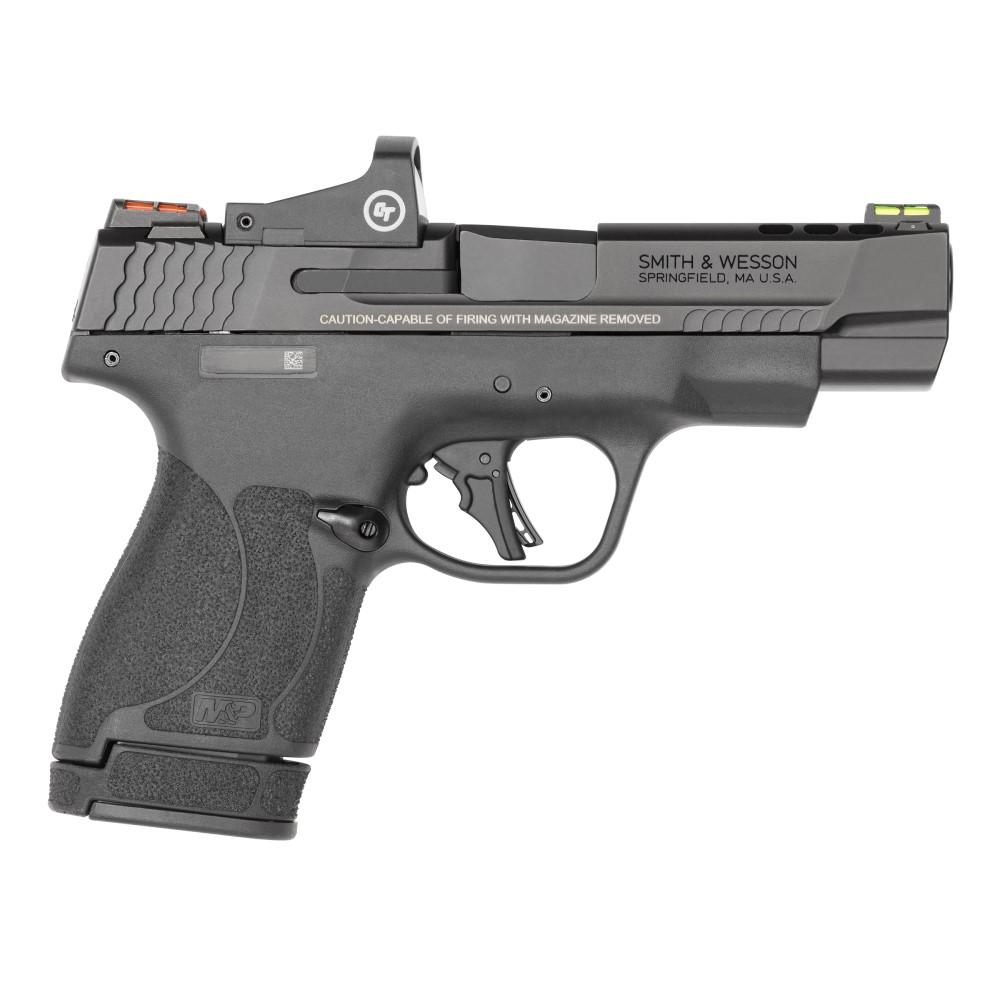 PC M&P 9 Shield Plus Fiber Optics Sights Ported W/CT Red Dot ...
