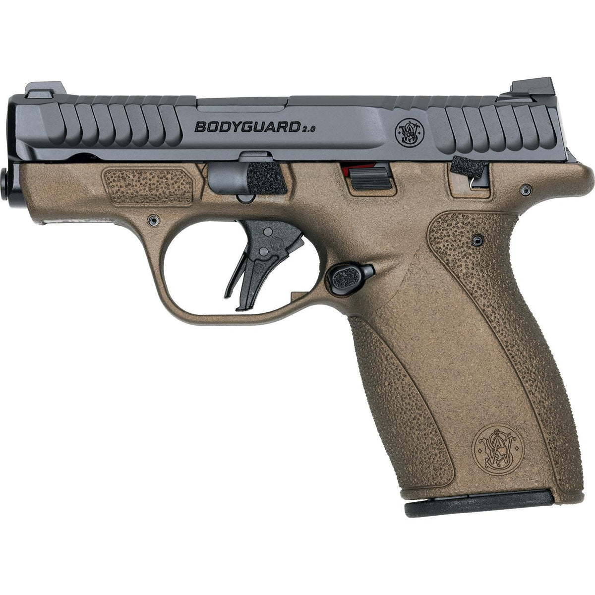 S&W BODYGUARD 380 2.0 10-12RD TS MBF