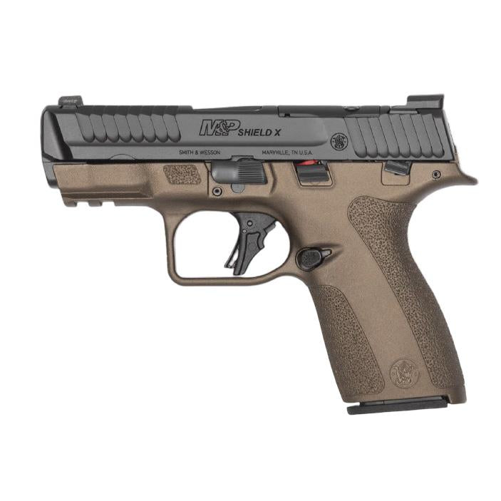 S&W SHIELD X 9MM 3.6in TS Midnight Bronze 13/15rnd