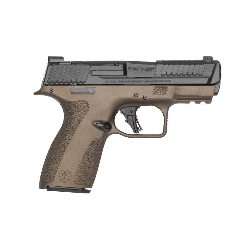 S&W SHIELD X 9MM 3.6in TS Midnight Bronze 13/15rnd