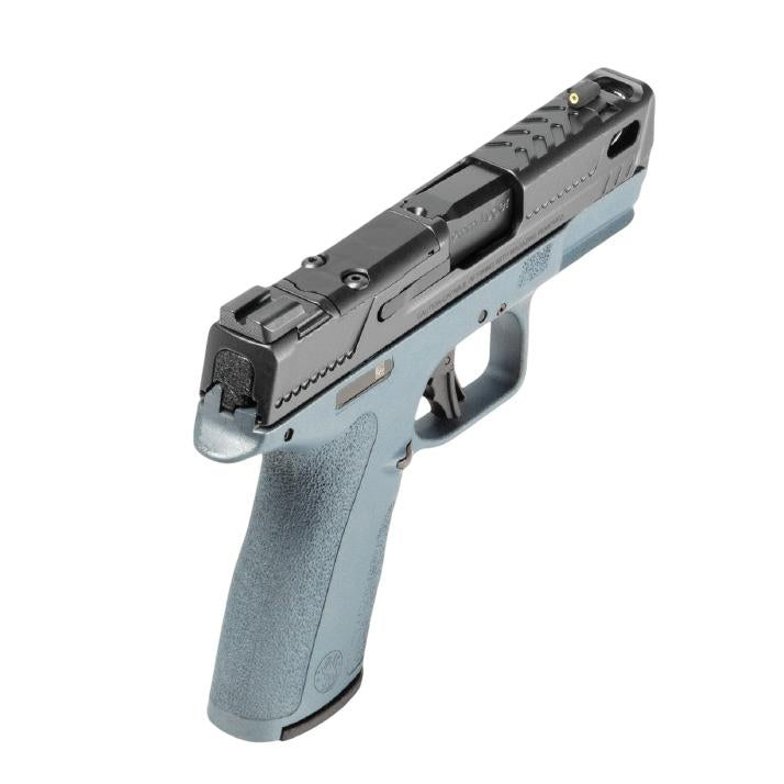 S&W Performance Center SHIELD X CARRY COMP 9MM 3.6in TS Blue Titan 13/15rnd
