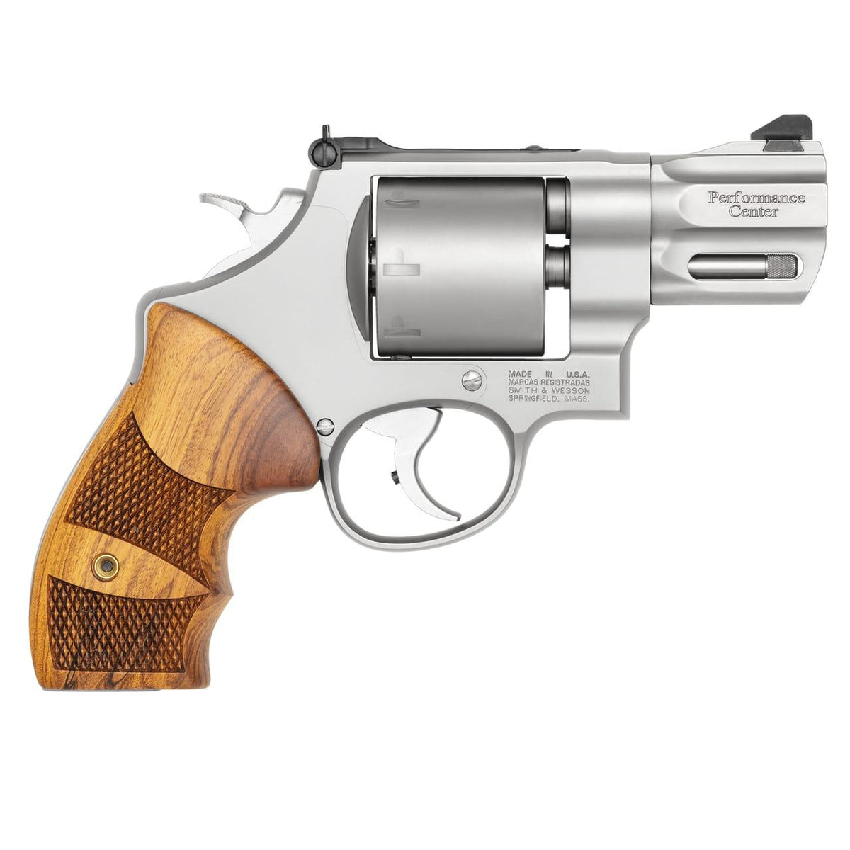 M627 38/357MAG 8SHT 2-5/8 BRL STS PERFORM CENTER