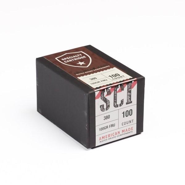 Specialty Cartridge .355 380 100GR JHP Bullets 100 Rnds