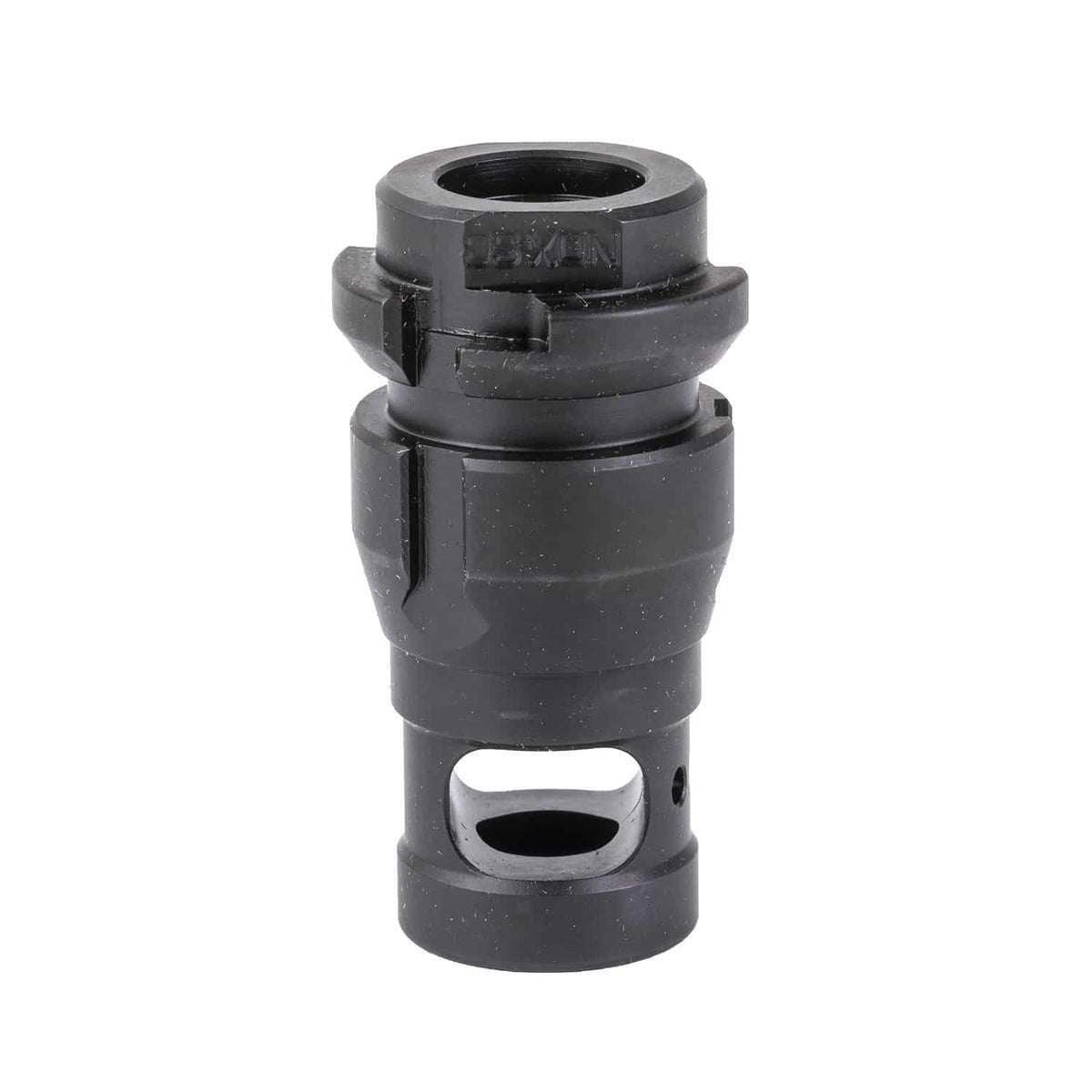 Sons of Liberty Gun Works NOX-SC Micro Muzzle Brake - 1/2x28 - 9mm/5.56 NATO - Dead Air KeyMicro