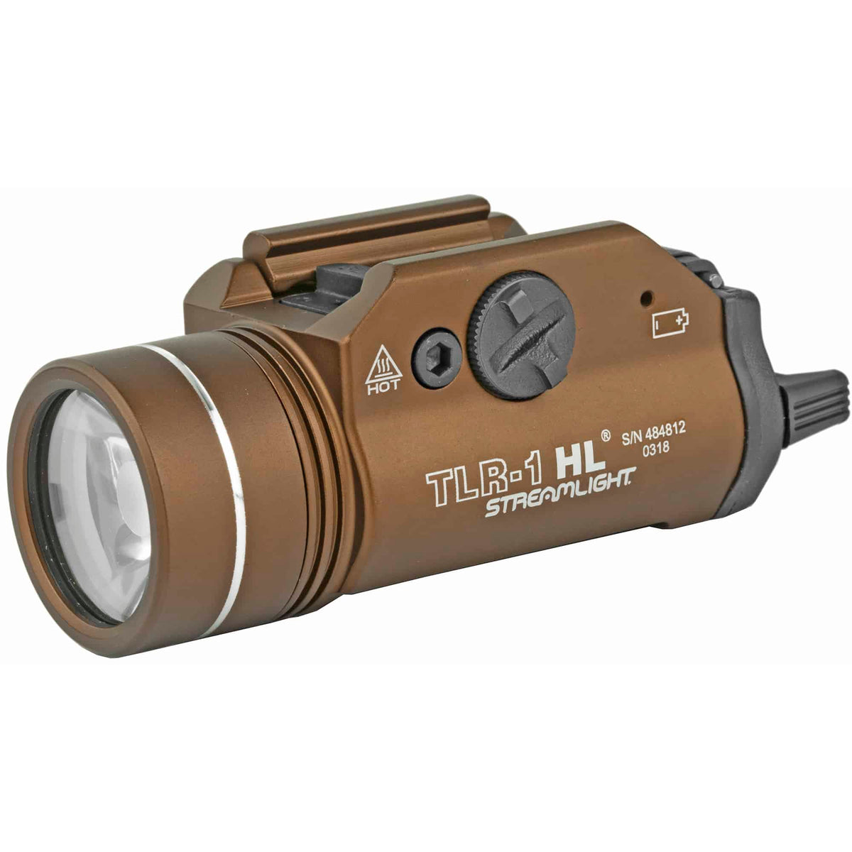 Streamlight TLR-1 HL Weapon Light - Rail Mount - 1000 Lumens - Strobe