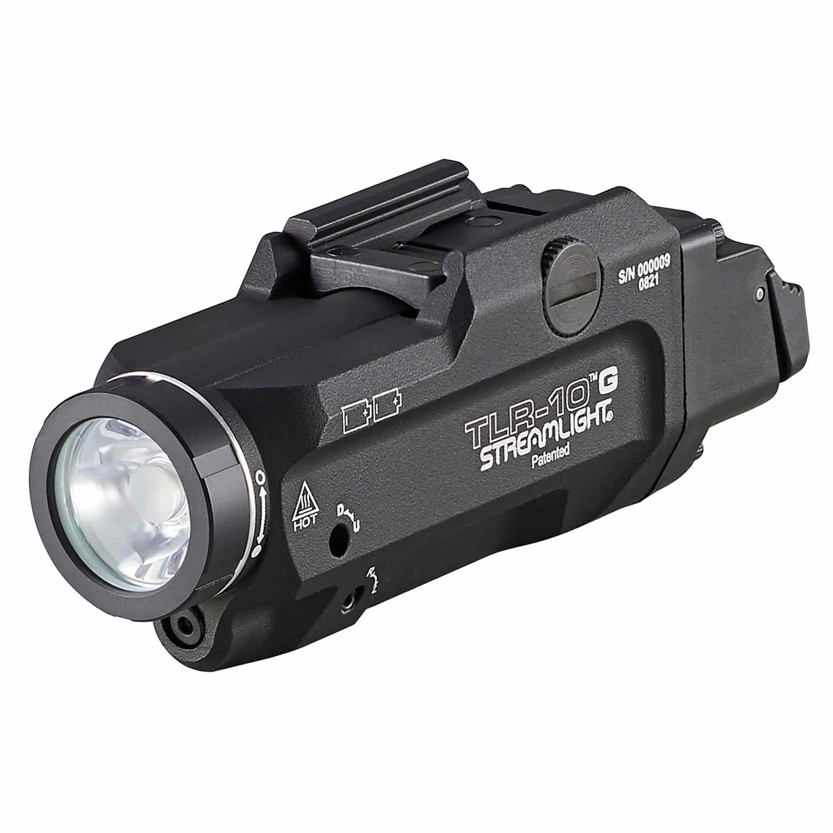 Streamlight TLR-10 Flex Weapon Light & Laser - Rail Mount - 1000 Lumens - 2 Laser Color Options