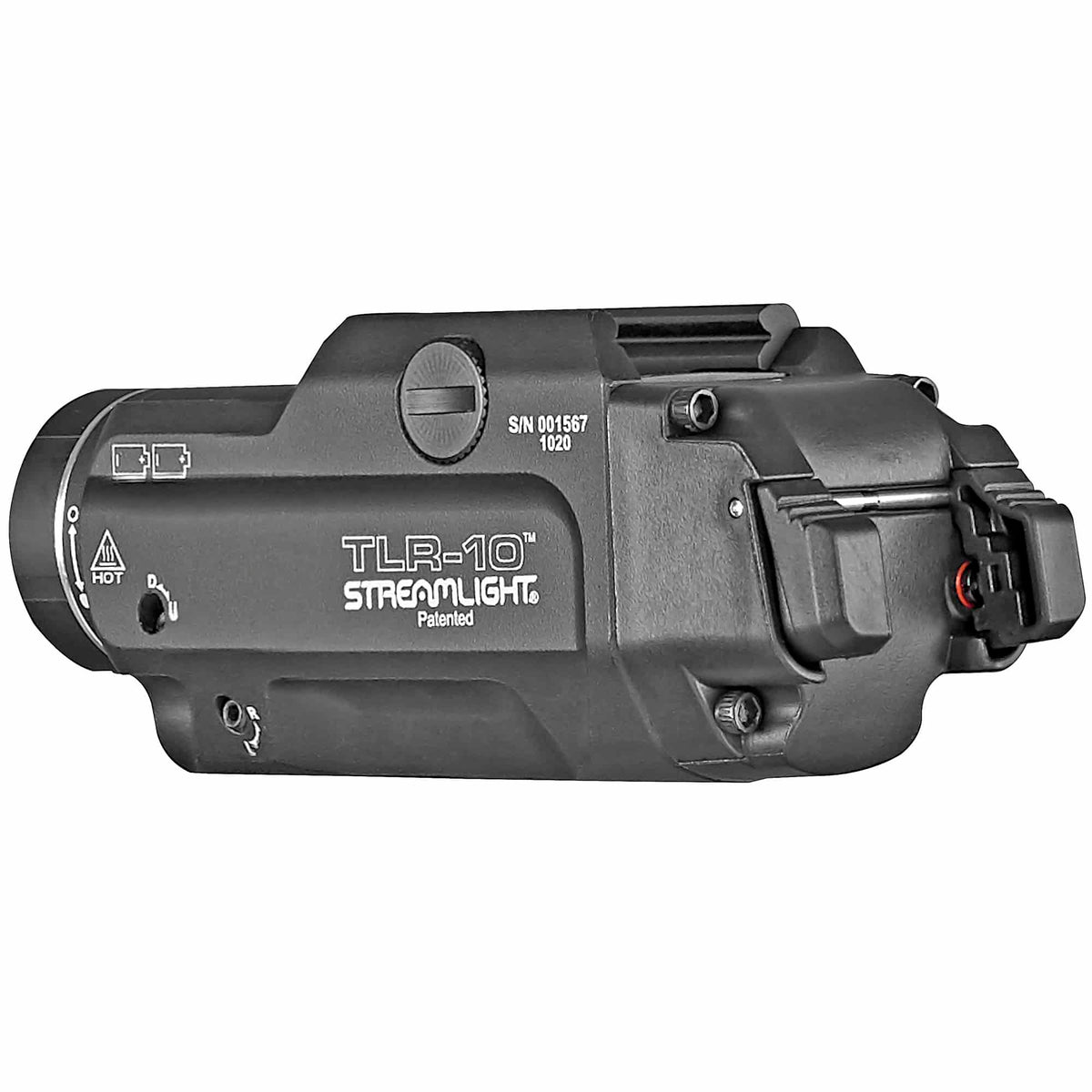 Streamlight TLR-10 Flex Weapon Light & Laser - Rail Mount - 1000 Lumens - 2 Laser Color Options