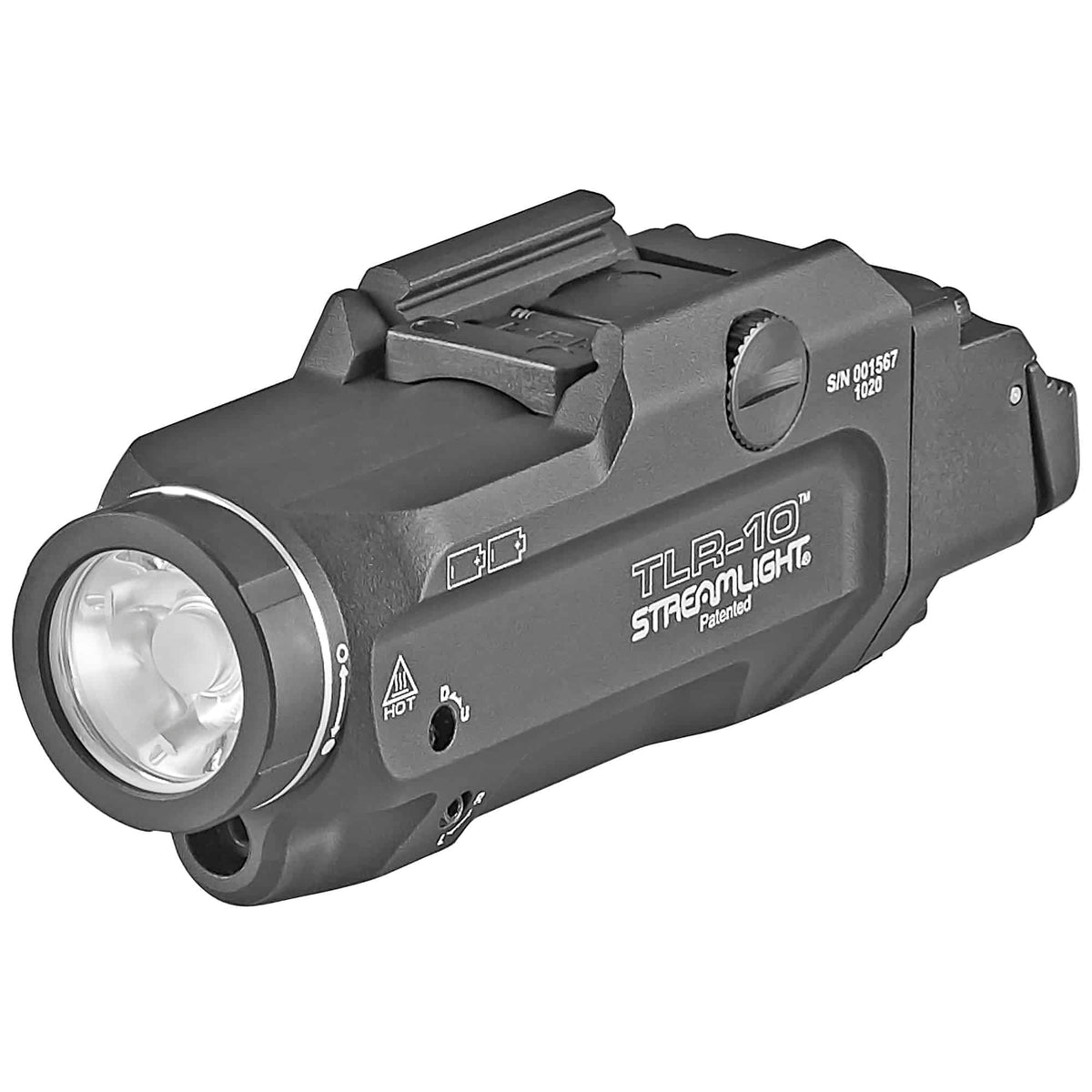 Streamlight TLR-10 Flex Weapon Light & Laser - Rail Mount - 1000 Lumens - 2 Laser Color Options