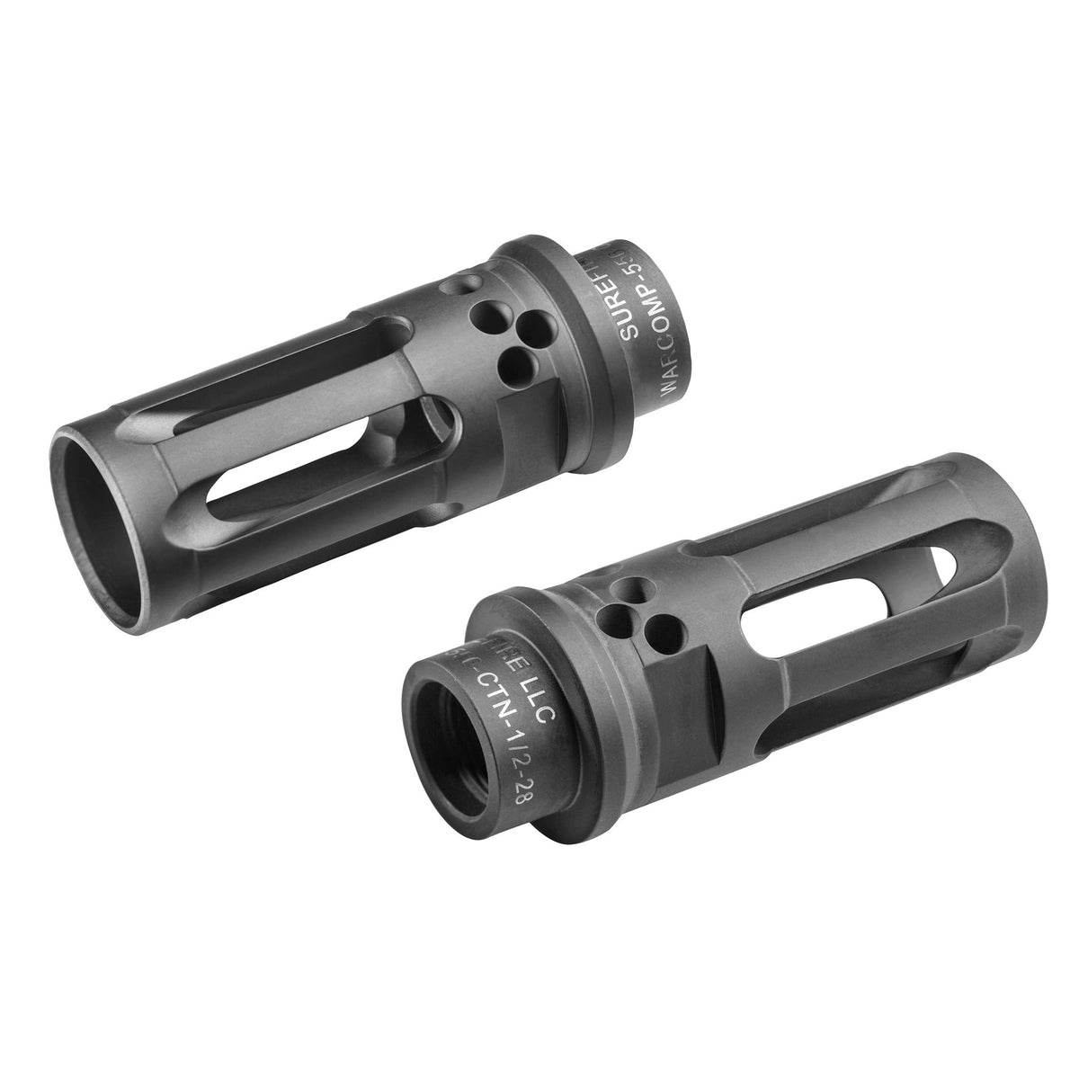 Surefire Closed Tine WARCOMP AR-15 Flash Hider/Compensator  - 1/2x28 - 5.56 NATO