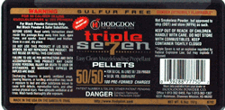 HODGDON TRIPLE SEVEN 50GR PELL
