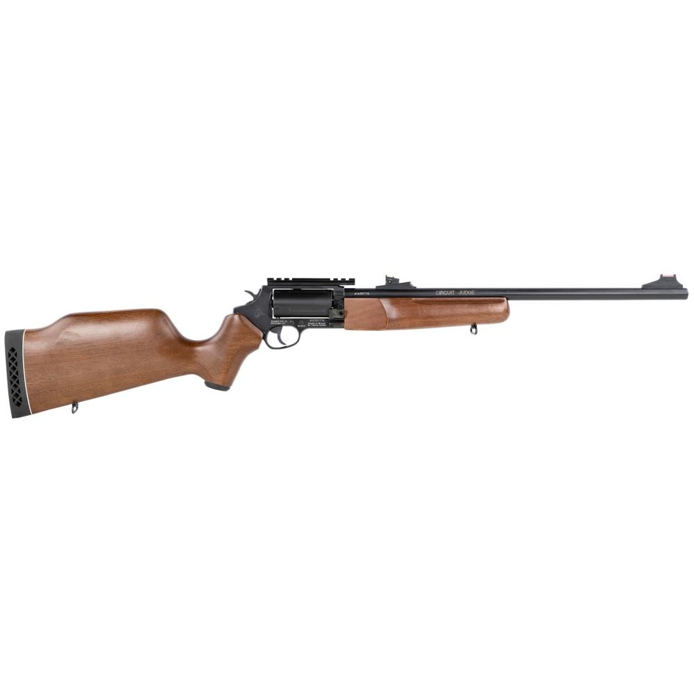 ROSSI CIRCUIT JUDGE .45COLT/.410MAG 18-1/2'' BK GRAPHITE  WOOD 5RD