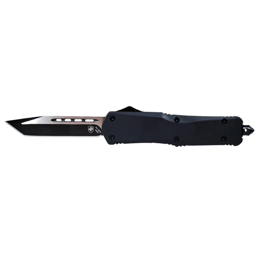 Templar Knives Large Black Rubber Tanto Black