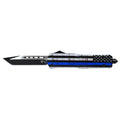 Templar Knives Large Back The Blue Tanto Black