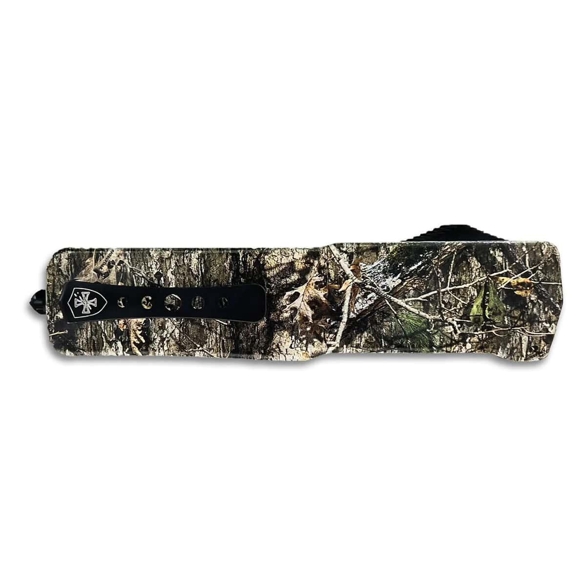 Large Zinc Mossy Oak DNA Tanto Black D2