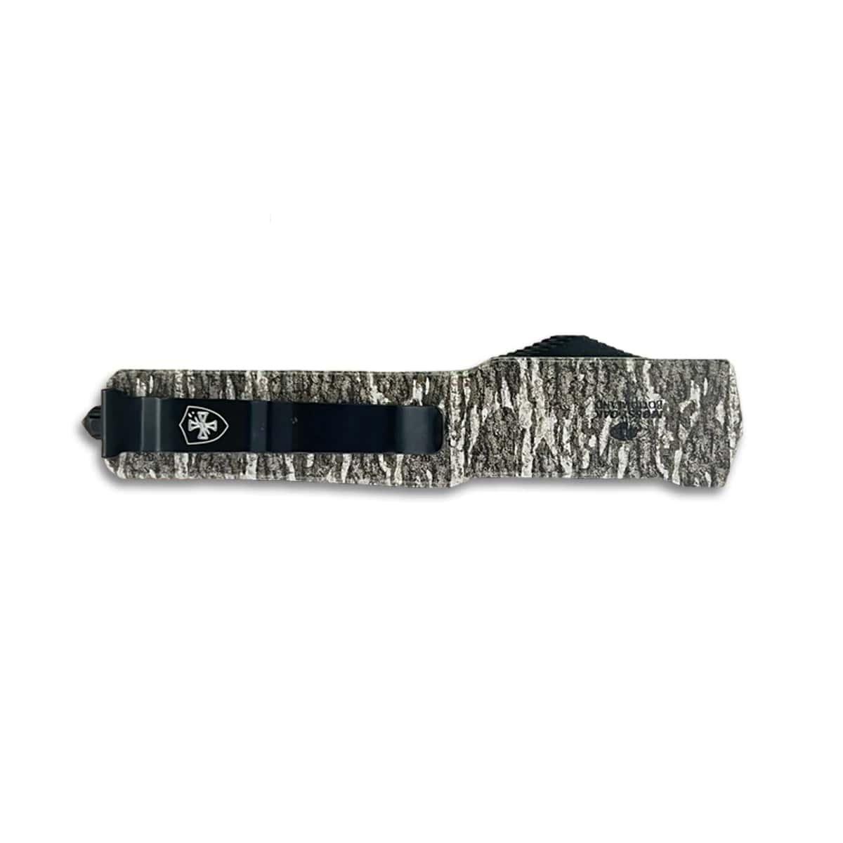 Small Zinc Mossy Oak Bottomland Tanto Black D2