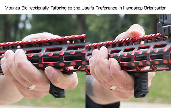UTG Ultra Slim Handstop - M-LOK - Aluminum