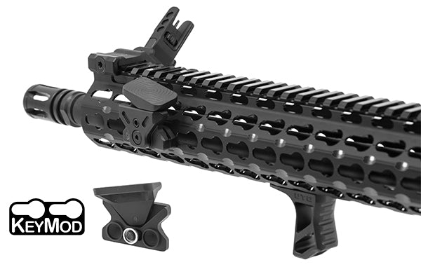UTG Angled Index Mount Thumb Rest - M-LOK - Clearance Adjustable