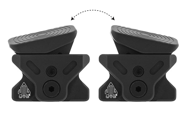 UTG Angled Index Mount Thumb Rest - M-LOK - Clearance Adjustable