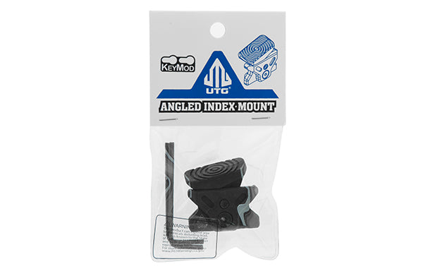 UTG Angled Index Mount Thumb Rest - M-LOK - Clearance Adjustable