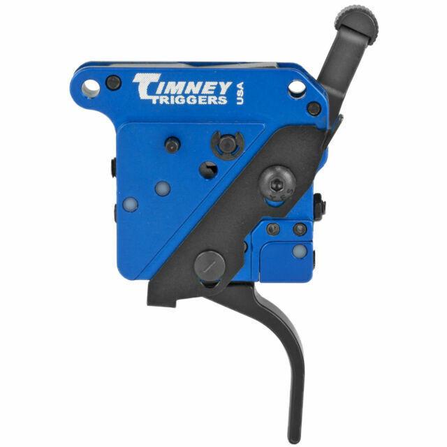 TIMNEY REMINGTON 700 2 STAGE, STRAIGHT, RIGHT HAND, BLACK