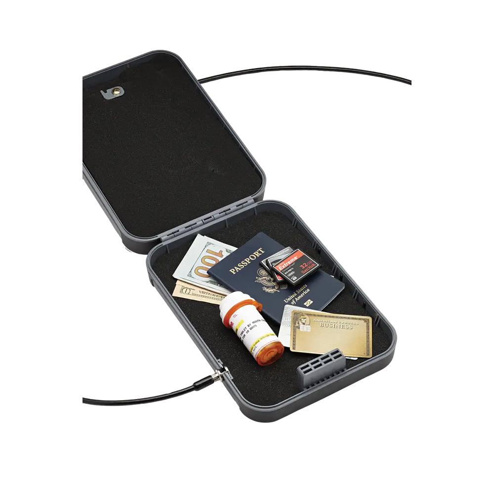 SNAPSAFE TREKLITE LOCK BOX WITH TSA COMBINATION LOCK XL
