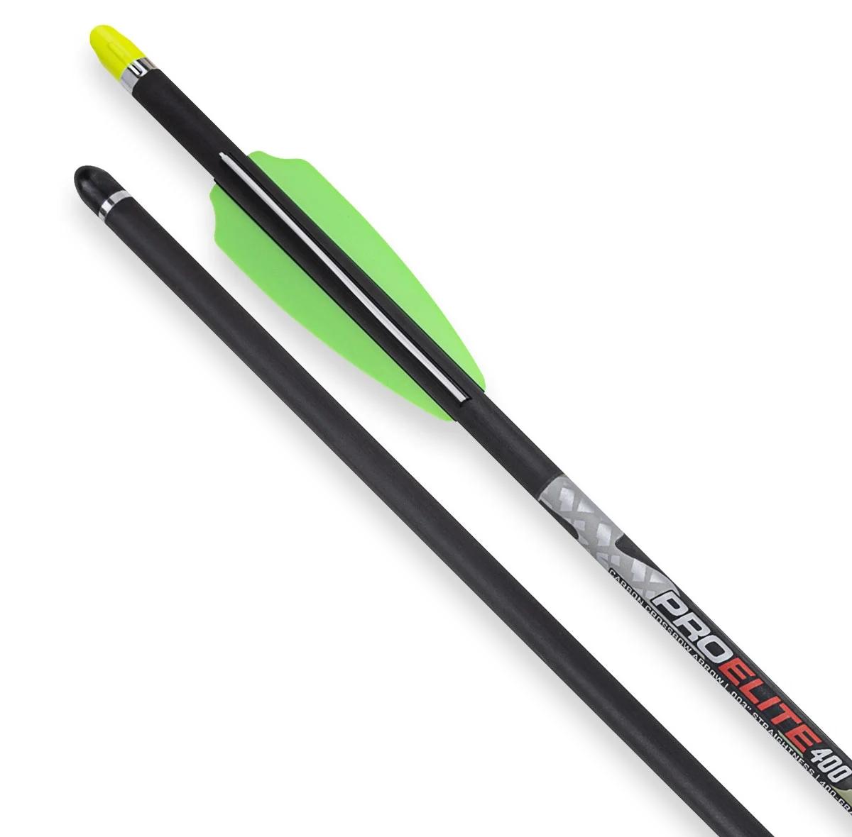 Pro Elite 400 Carbon Arrows 20 w/ Alpha-Nock HP .003 36/pk