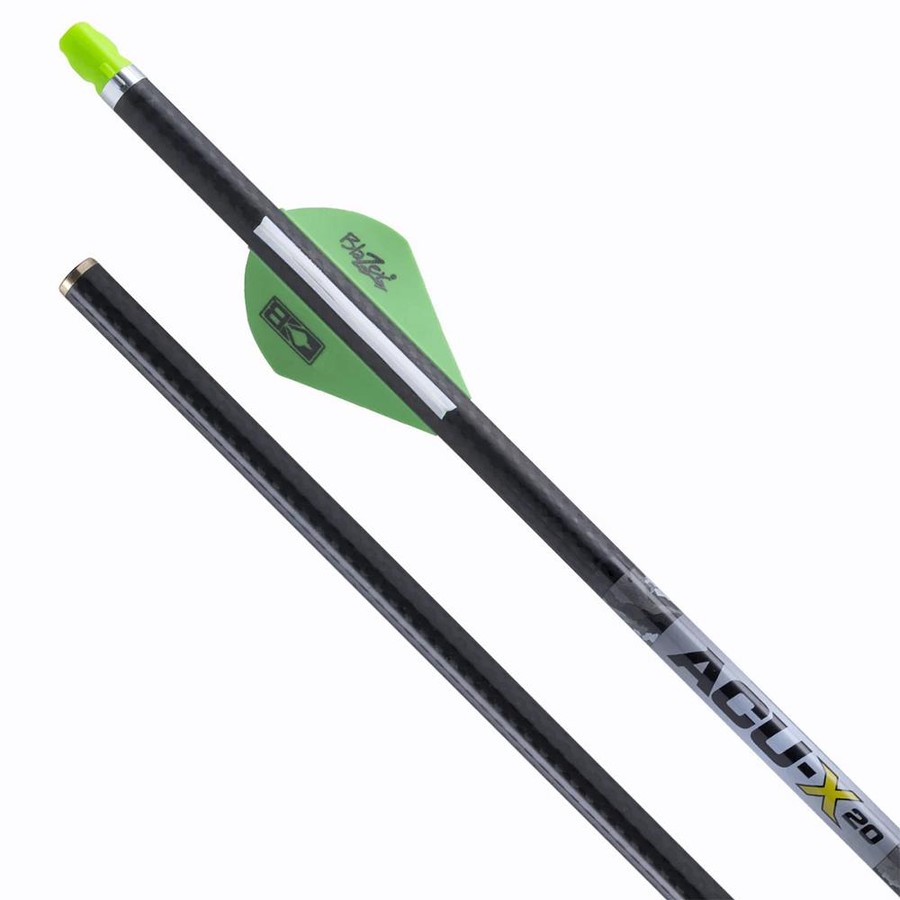 ACU-X Carbon Arrows 20 w/ ACU-X Nock .001 6pk