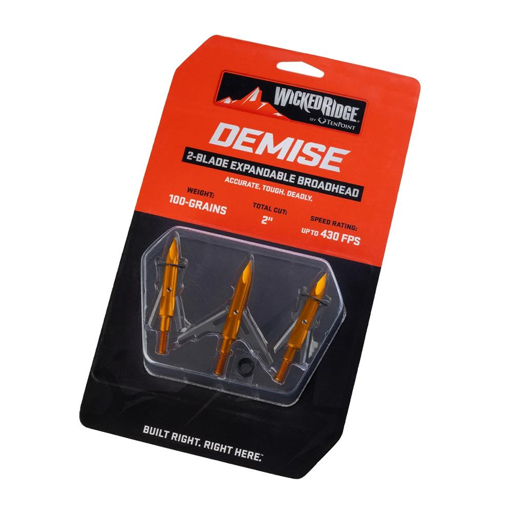 Wicked Ridge Demise Broadhead 100 grain 3pk