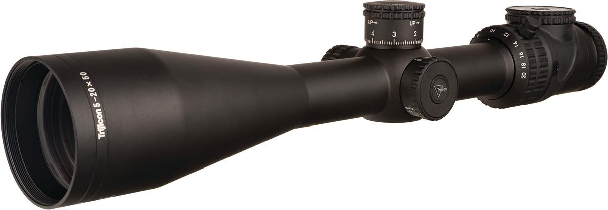 AccuPoint 5-20x50 Riflescope MRAD Ranging Crosshair w/ Green Dot, 30mm Tube