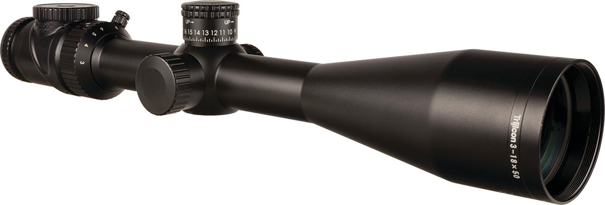 AccuPoint 3-18x50 Riflescope MOA Ranging Reticle with Green Dot, 30mm Tube