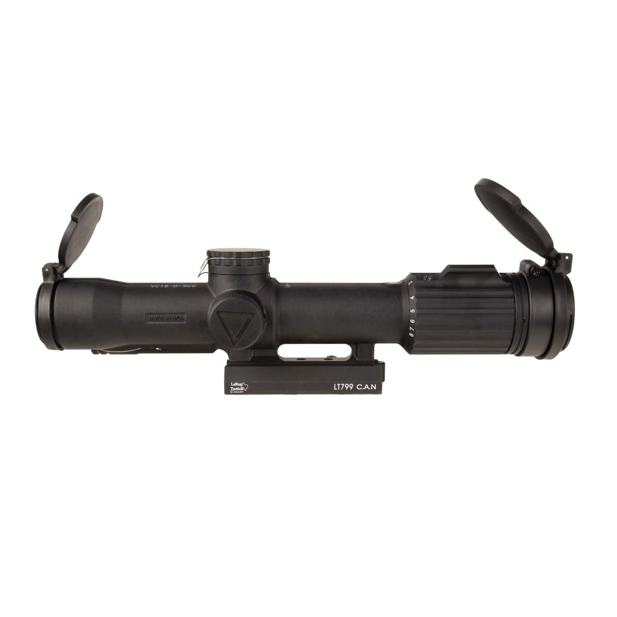 Trijicon SCO VCOG 1-8x28 Riflescope Red MRAD Tree Flipcaps
