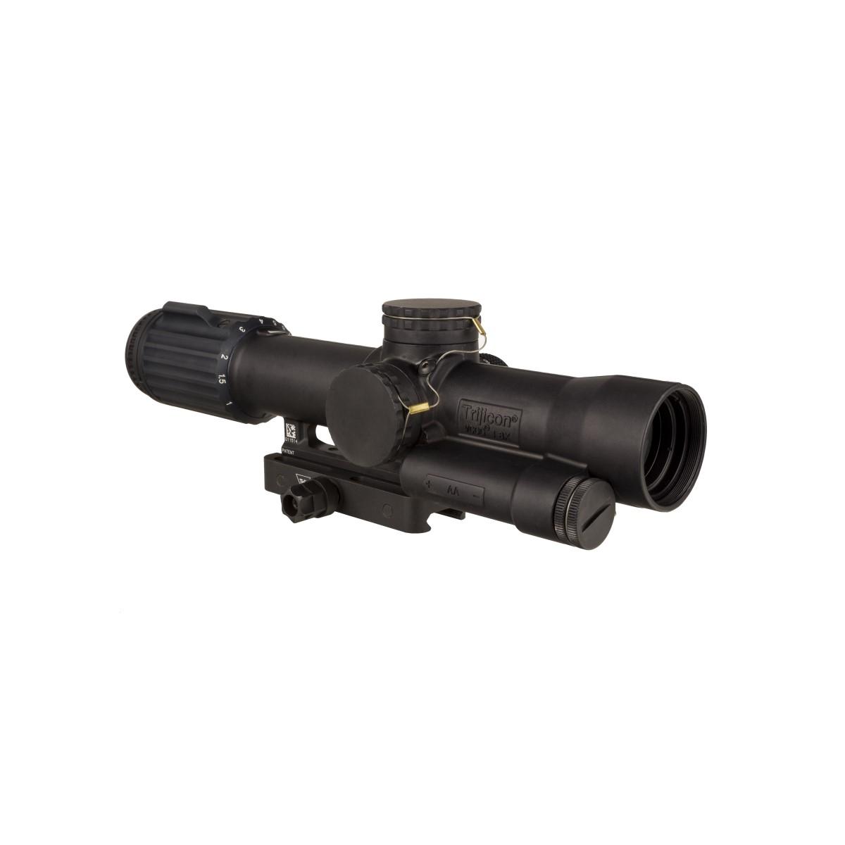 VCOG 1-8x28 Riflescope Red MRAD Crosshair Dot Reticle w/ Mount