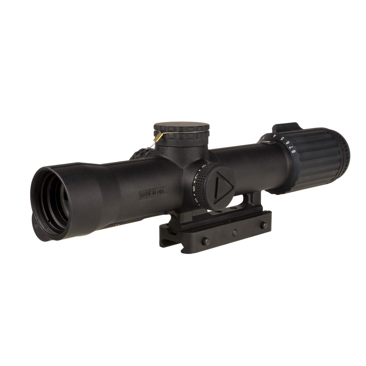 VCOG 1-8x28 Riflescope Red MRAD Crosshair Dot Reticle w/ Mount