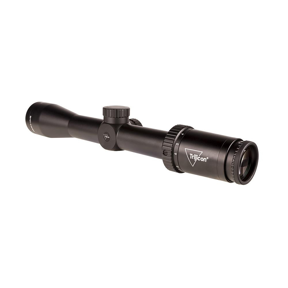 Huron 3-12x40 Riflescope BDC Hunter Holds, 30mm Tube Satin Blk Capped Adj