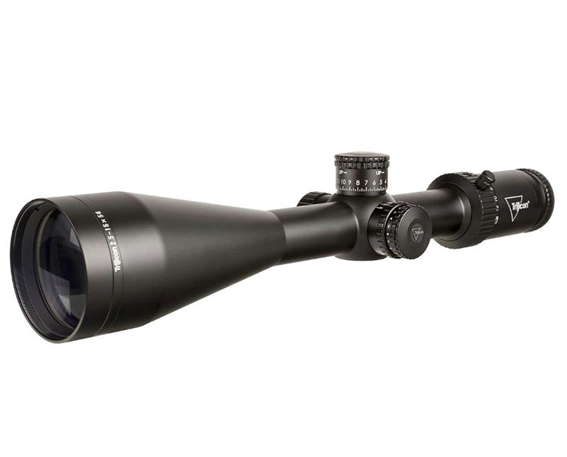 Credo 2.5-15x56 First Focal Plane (FFP) Riflescope w/Red MRAD Center Dot
