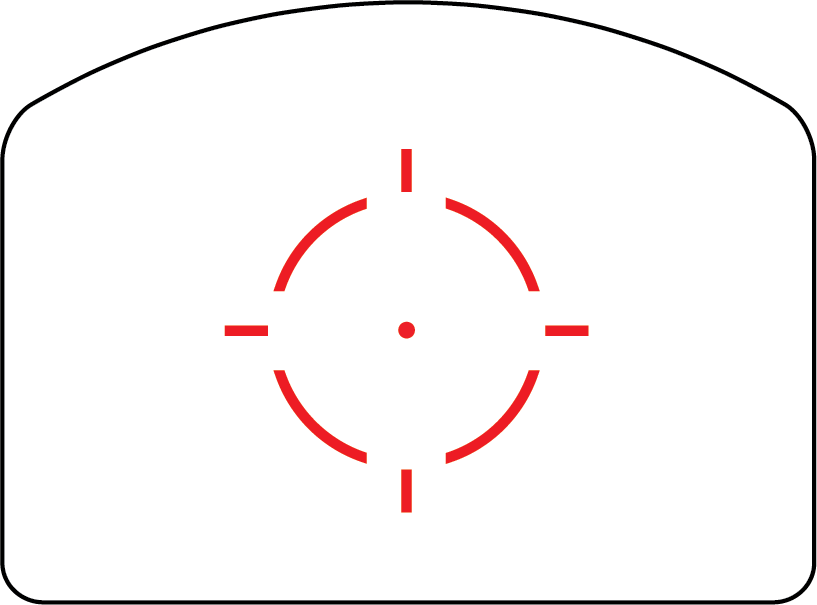 Trijicon RMR HD 50 MOA Adjustable LED Reticle w/ 1.0 MOA Red Dot