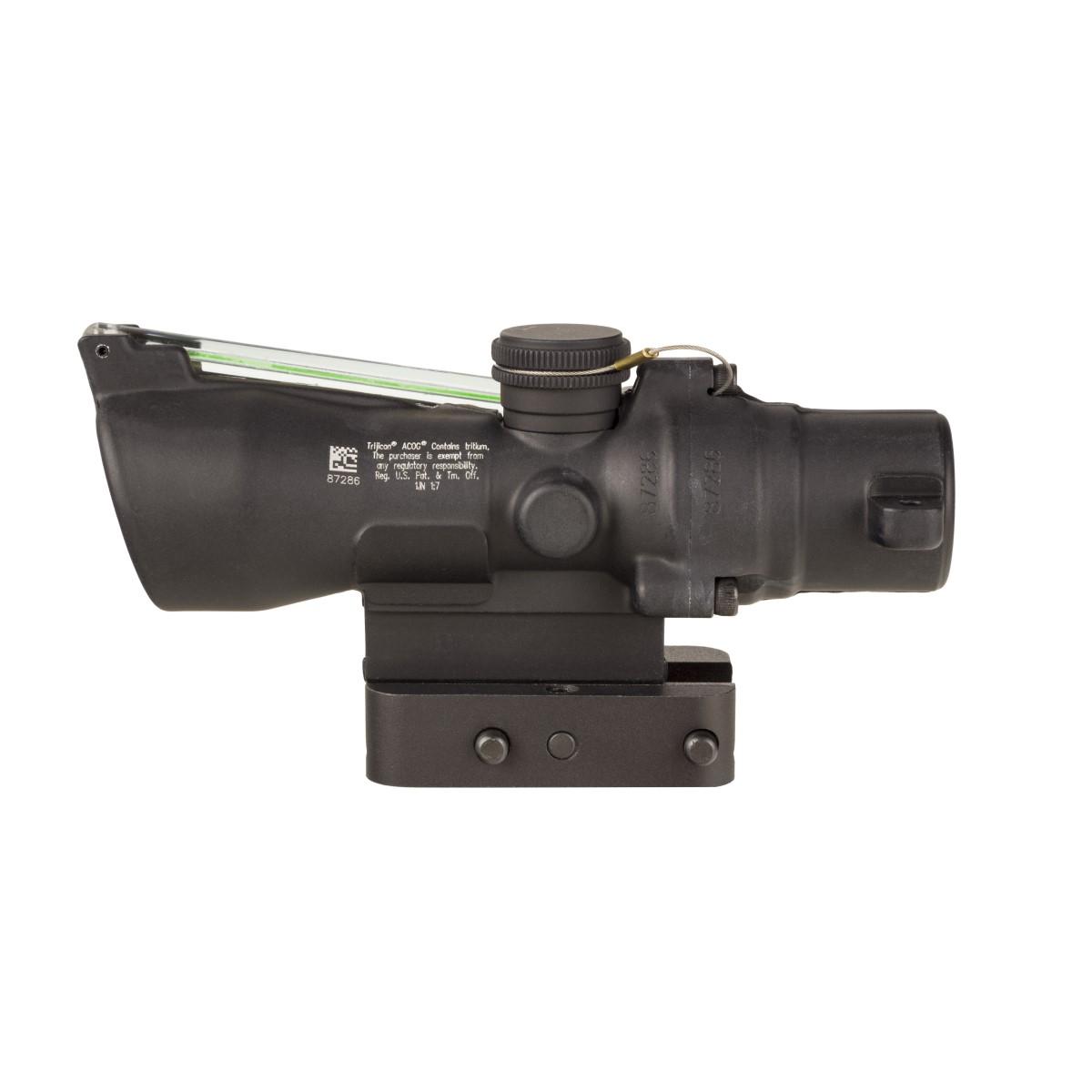 Trijicon 3x24 Compact ACOG Scope Green Horseshoe/Dot .223/55gr. w/ Mount