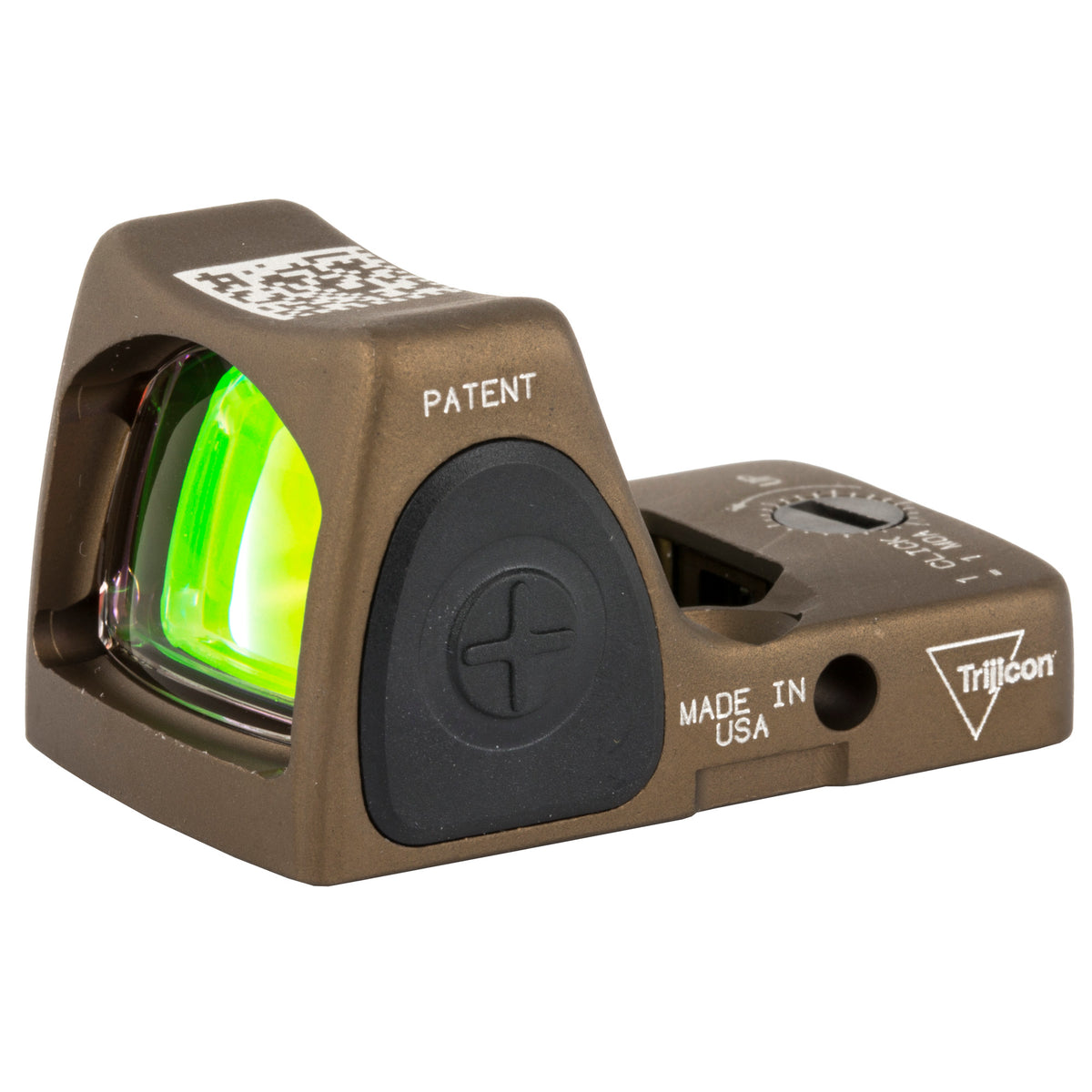 Trijicon RMR, Type 2, Adjustable, 3.25 MOA, Hard Anodized Coyote Brown Finish
