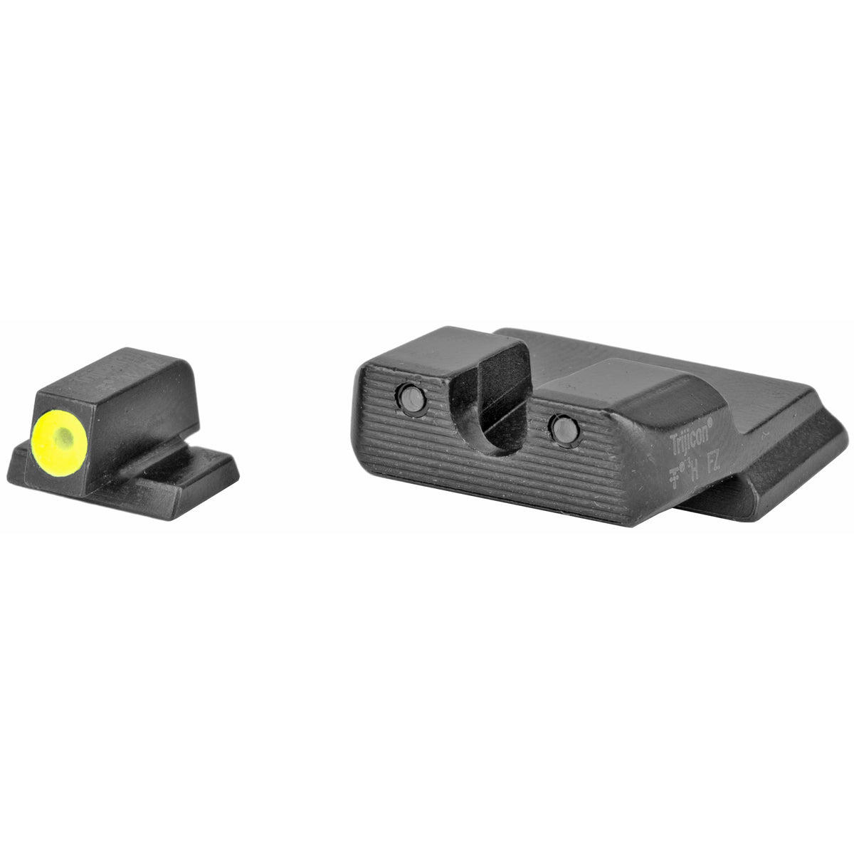 Trijicon HD Tritium Night Sight, Fits S&W M&P Shield, Yellow Outline