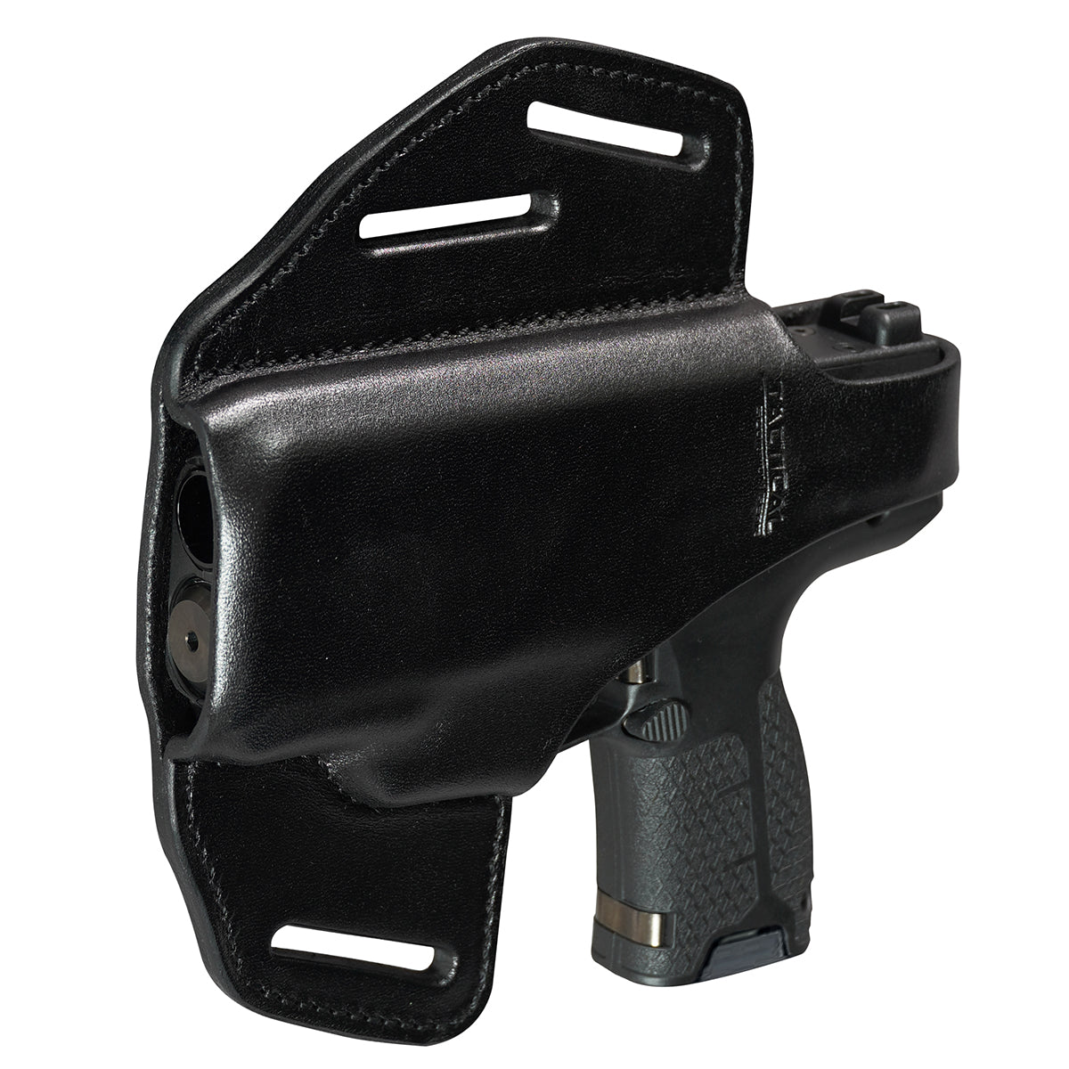 Tactical Scorpion Gear 3 Slot LH Thumb Break Leather Holster: Fits Byrna CL
