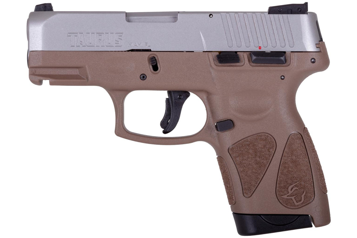 TAURUS G2S 9MM BR/SS 3.26IN BL 2X7 RDS