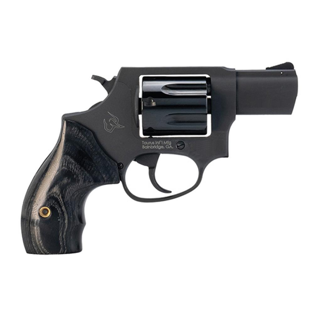 TAURUS 605 .357 MAG BK/POL 2’’ 6RDS WOOD GRPS